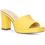 Elyzza Slip-on Slide Dress Sandals - Yellow - Jessica Simpson Heels