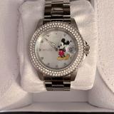 Disney Accessories | Disney X Invicta Mickey Mouse Limited Edition Stainless Steel Watch - Unisex | Color: Silver | Size: Os