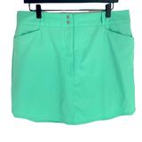 Adidas Shorts | Adidas Women's Sea Foam Green Performance Skort W Pockets Lightweight Size 12 | Color: Green | Size: 12