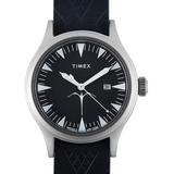 X Keone Nunes Nihoniho Quartz Black Dial Watch - Black - Timex Watches