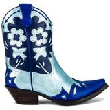 Looney Cowboy Boot - Blue - Jeffrey Campbell Boots
