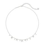 Kendra Scott Women's Necklaces RHOD - Cultured Pearl & Silver-Plated Mollie Charm Choker Necklace