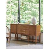 Tommy Bahama Home Palm Desert 64" Wide 4 Drawer Buffet Table Wood in Brown, Size 36.0 H x 64.0 W x 18.0 D in | Wayfair 01-0575-869