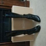 Michael Kors Shoes | Michael Kors Dressy High Heel Boots | Color: Black | Size: 7.5