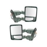 2008-2010 Ford F450 Super Duty Left and Right Door Mirror Set - Trail Ridge