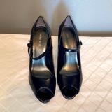 Nine West Shoes | 3$25 Nine West Mary Jane Heel Size 8.5 | Color: Black | Size: 8.5