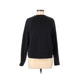 Adidas Sweatshirt: Black Solid Clothing - Size Medium