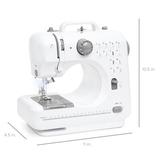 Best Choice Products 6V Portable Sewing Machine, Size 10.5 H x 4.5 W x 4.5 D in | Wayfair SKY4231