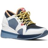 Michael Kors Shoes | Michael Kors Liv Trainer Small Air Mesh Sneaker Shoes Navy Multi | Color: Blue | Size: Various
