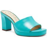 Elyzza Slide Sandal - Blue - Jessica Simpson Heels