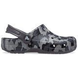 Crocs Black / Grey Kids’ Classic Camo Clog Shoes