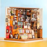 GEXIUSI DIY Dollhouse Miniature Kit w/ Furniture Wood in Brown, Size 7.48 H x 7.28 W x 8.85 D in | Wayfair www-9B26LLFJ