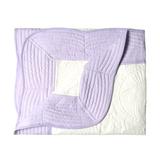 Latitude Run® Embroidered 100% Cotton Baby Blankets & Quilts 100% Cotton in White, Size 38.0 H x 48.0 W in | Wayfair