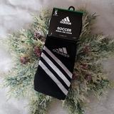 Adidas Accessories | Kids Youth Adidas Soccer Socks | Color: Black/Gray | Size: Youth 13c-4y (S)