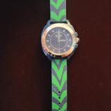 Coach Accessories | Coach Boyfriend Watch | Color: Blue/Green | Size: Approximately 40mm