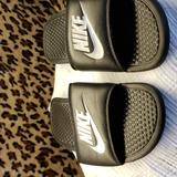 Nike Shoes | Flip Flops | Color: Black/White | Size: 9
