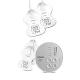 Omron Pocket Pain Pro Tens Unit & Electrotherapy Tens Long-Life Pads, White