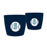 Seattle Mariners 2-Pack Team Pride Button Pot Set