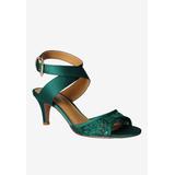 Wide Width Women's Soncino Sandals by J. Renee® in Green (Size 9 W)