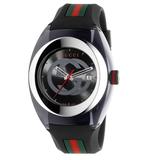 Gucci Accessories | Unisex Gucci Medium Rubber Strap Watch 36mm | Color: Black | Size: 36mm