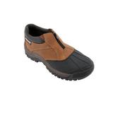 Men's Propet Blizzard Ankle Zip Boot, Brown/Black 9 Extra Wide