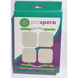 Electronics Pulse Massager Refill Pads (4) by Prospera in White