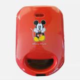 Disney Kitchen | Disney Mickey Mouse Red Waffle Maker Non-Stick Mickey Shaped Belgium Nib | Color: Red | Size: Os