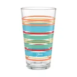 Fiesta® Rainbow Radiance Stripes 16-Ounce Highball Glass