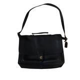 Coach Bags | Coach Vintage Leather Black Work Bag Briefcase Laptop Case | Color: Black | Size: Os