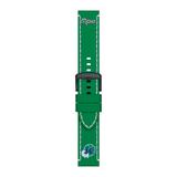 "Tissot Green Dallas Mavericks 22mm Limited Edition Official Leather Watch Strap"