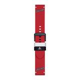 "Tissot Red Chicago Bulls 22mm Limited Edition Official Leather Watch Strap"