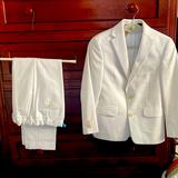 Michael Kors Matching Sets | Boys Size 7 Michael Kors White 2 Piece Suit | Color: White | Size: Various