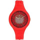 39mm Stainless Steel, Silicone & Crystal Watch - Orange - Versus Watches
