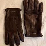 Coach Other | Coach Tech Leather Gloves | Color: Brown | Size: Small