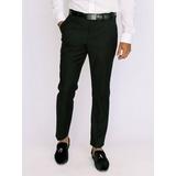 Men's Mazari Slim Fit Dress Pant, Black 36 30