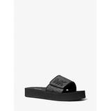 Michael Kors Logo Platform Slide Sandal Black 9