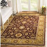 Safavieh Old World OW224A Red/Light Gold Oriental Rug Wool in Brown, Size 108.0 W x 0.5 D in | Wayfair OW224A-8