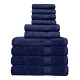 Hyped Bath Towels Navy - Navy Rocklane Ten-Piece Towel Set