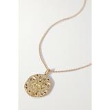 Charms Company - Zodiac Capricorn 14-karat Gold, Ruby And Diamond Necklace - one size