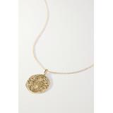 Charms Company - Zodiac Gemini 14-karat Gold, Citrine And Diamond Necklace - one size