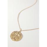 Charms Company - Zodiac Libra 14-karat Gold, Sapphire And Diamond Necklace - one size
