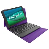 "Visual Land Prestige Elite 10QH 10.1"" HD IPS Android 11 Quad-Core Tablet with 128GB Storage, Purple"