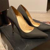 Kate Spade Shoes | Kate Spade Pump | Color: Gray/Green | Size: 7