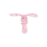 Baby Mode Baby Boys And Girls Bunny Rattle Toy, Pink, 0-12 Months