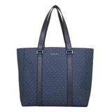 Michael Kors Women's Totebags ADMIRAL/ - Admiral & Pale Blue Logo Cooper East West Tote