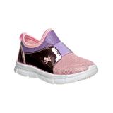 Beverly Hills Polo Club Girls' Sneakers Pink/Purple - Pink & Purple Shiny Sneaker - Girls