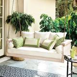 Sunday Porch Swing with Cushions Blackwash - Ballard Designs