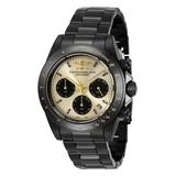 Invicta Men's Watches - Black & Goldtone Speedway Chronograph Watch