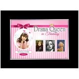 American Coin Treasures Drama Queen in Training Personalized Picture Frame Wood in Black/Brown, Size 7.0 H x 9.0 W x 1.0 D in | Wayfair 12877