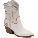 Loral Western Dress Booties - Brown - Dolce Vita Boots